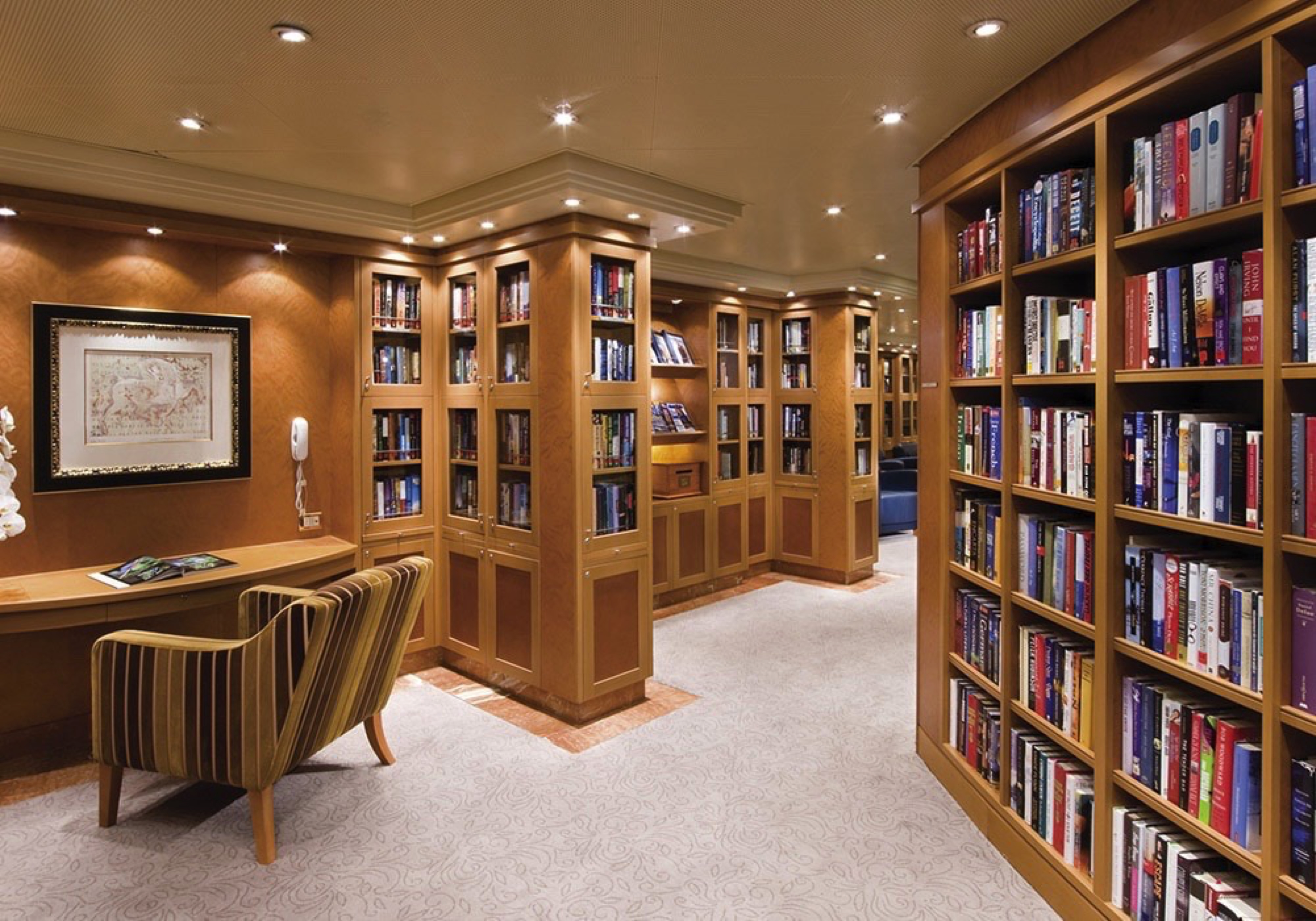 Seven Seas Voyager - Library